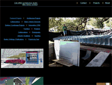 Tablet Screenshot of calvinodesign.com